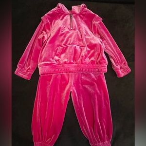 Habitual kids velour jumpsuit